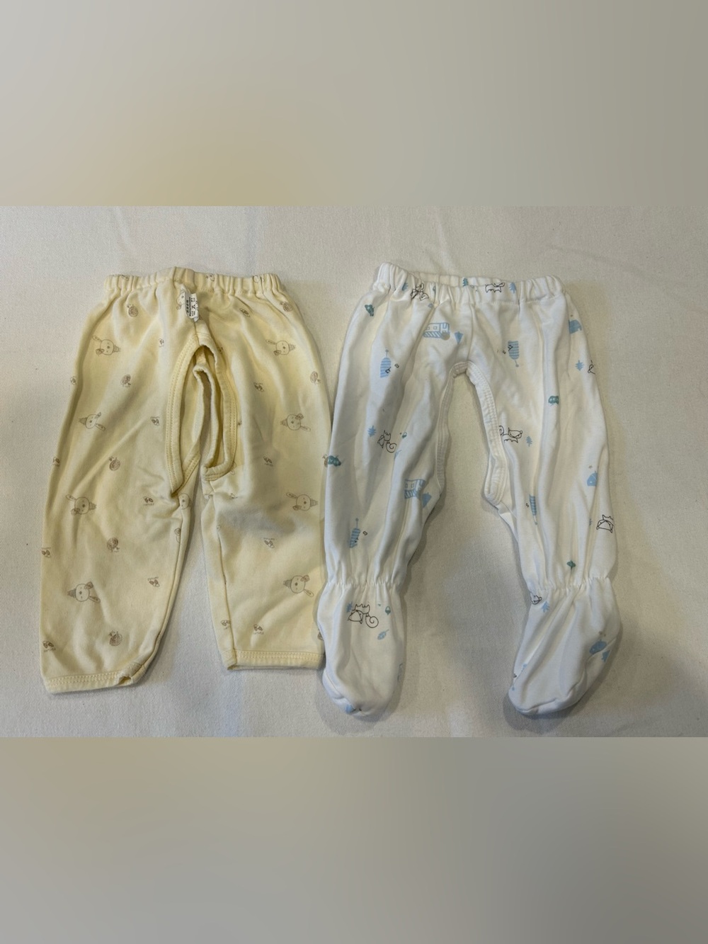 Baby potty training open pants
